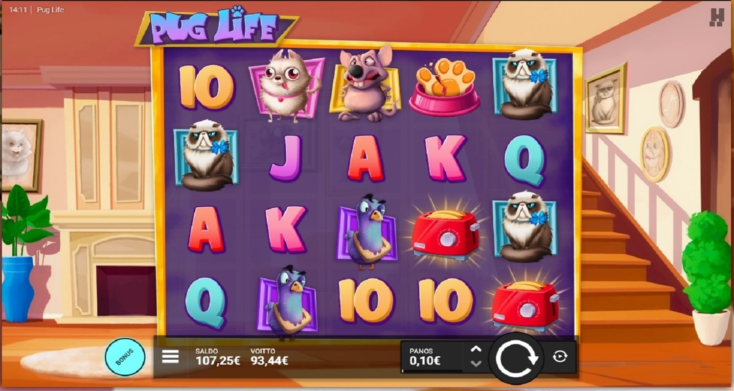 Pug Life casino win picture by jube 93.44€ 934.4x 2.12.2022