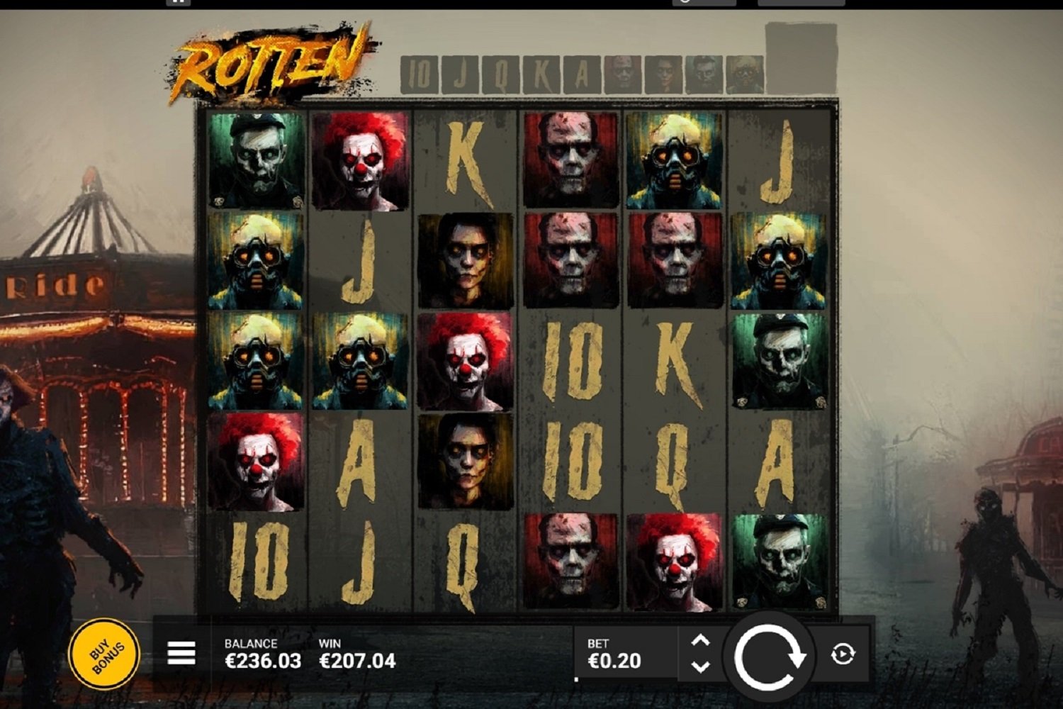 Rotten Casino win picture by Dj Niemi 207.04€ 1035.2x 21.2.2023