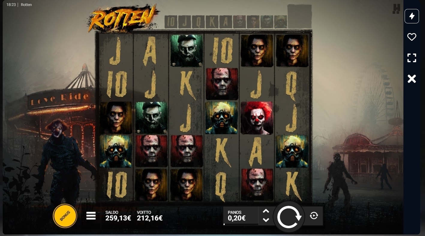 Rotten Casino win picture by jube 212.16€ 1060.8x 2.1.2023