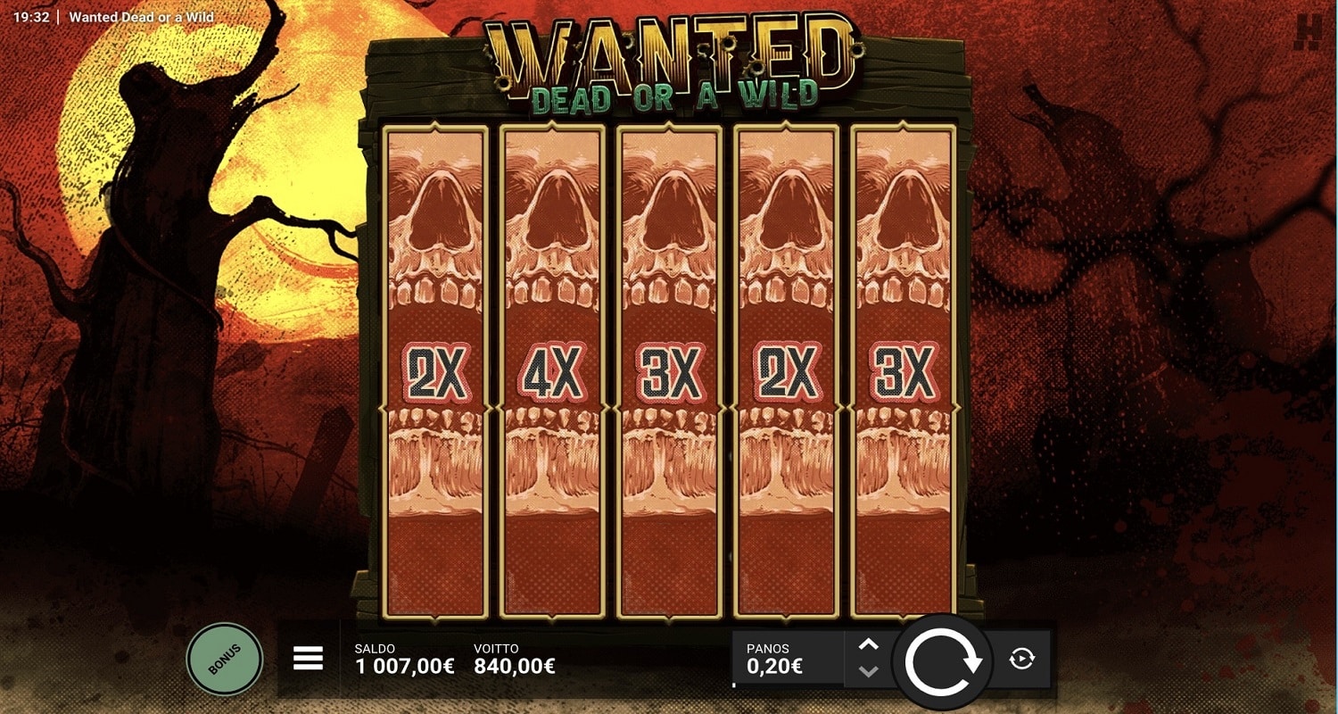Wanted Dead or a Wild Casino win picture by nituzki 840€ 4200x 1.1.2023