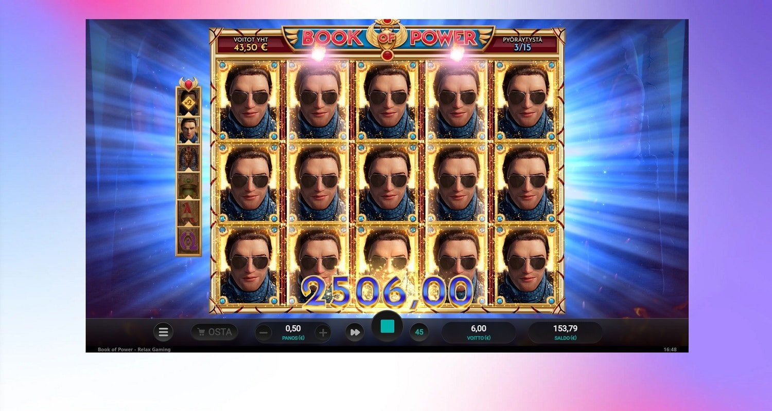 Book of Power Casino win picture by ylvis88 5243€ 10486x 12.4.2023