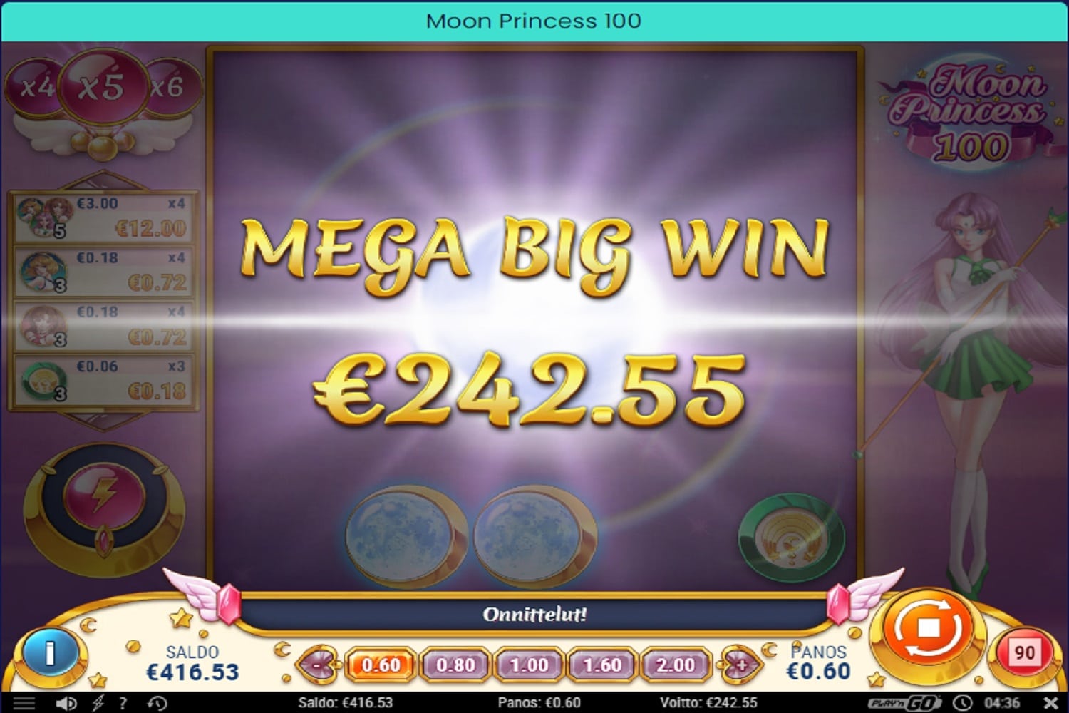 Moon Princess 100 Casino win picture by fujilwyn 242.55€ 404.25x 24.4.2023