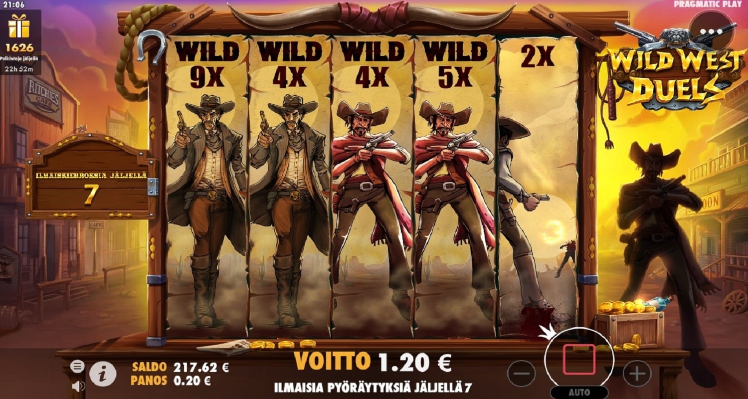 Wild West Duels Casino win picture by Meemelu 1442.64€ 7213.2x 18.4.2023
