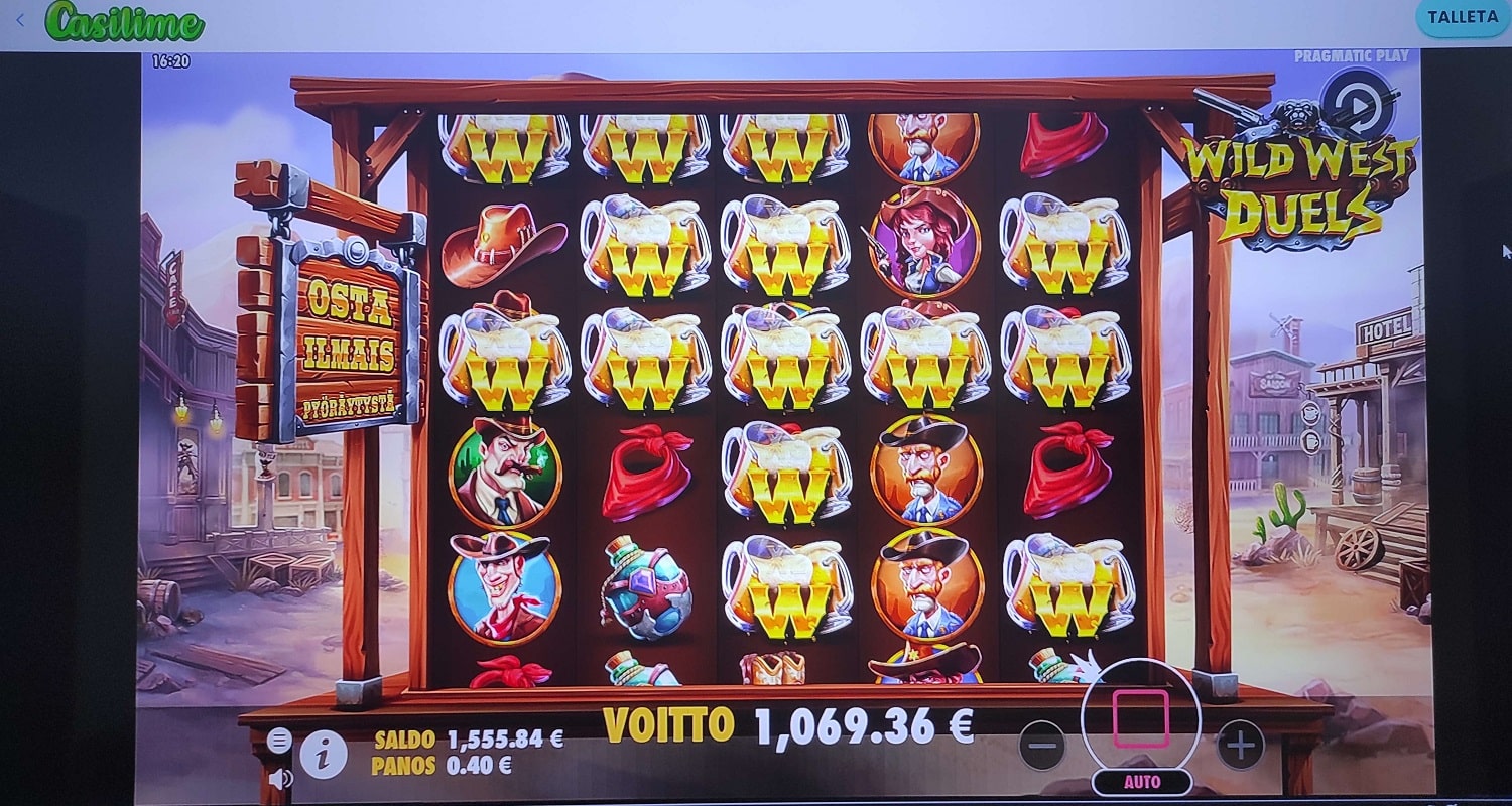 Wild West Duels Casino win picture by hakki87 1069.36€ 2673.4x 17.4.2023 Casilime