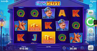 Big Heist slot overview