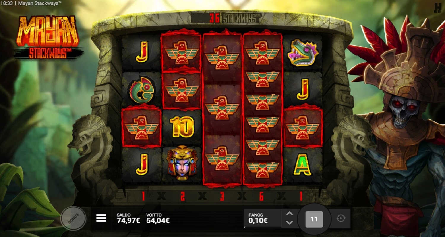 Mayan Stackways Casino win picture by TIR 54.04€ 540.4x 15.6.2023