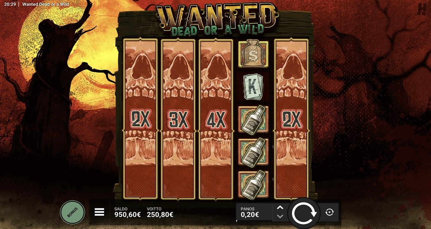 Wanted Dead Or a Wild Casino win picture by Nituzki 250.8€ 1254x 11.6.2023