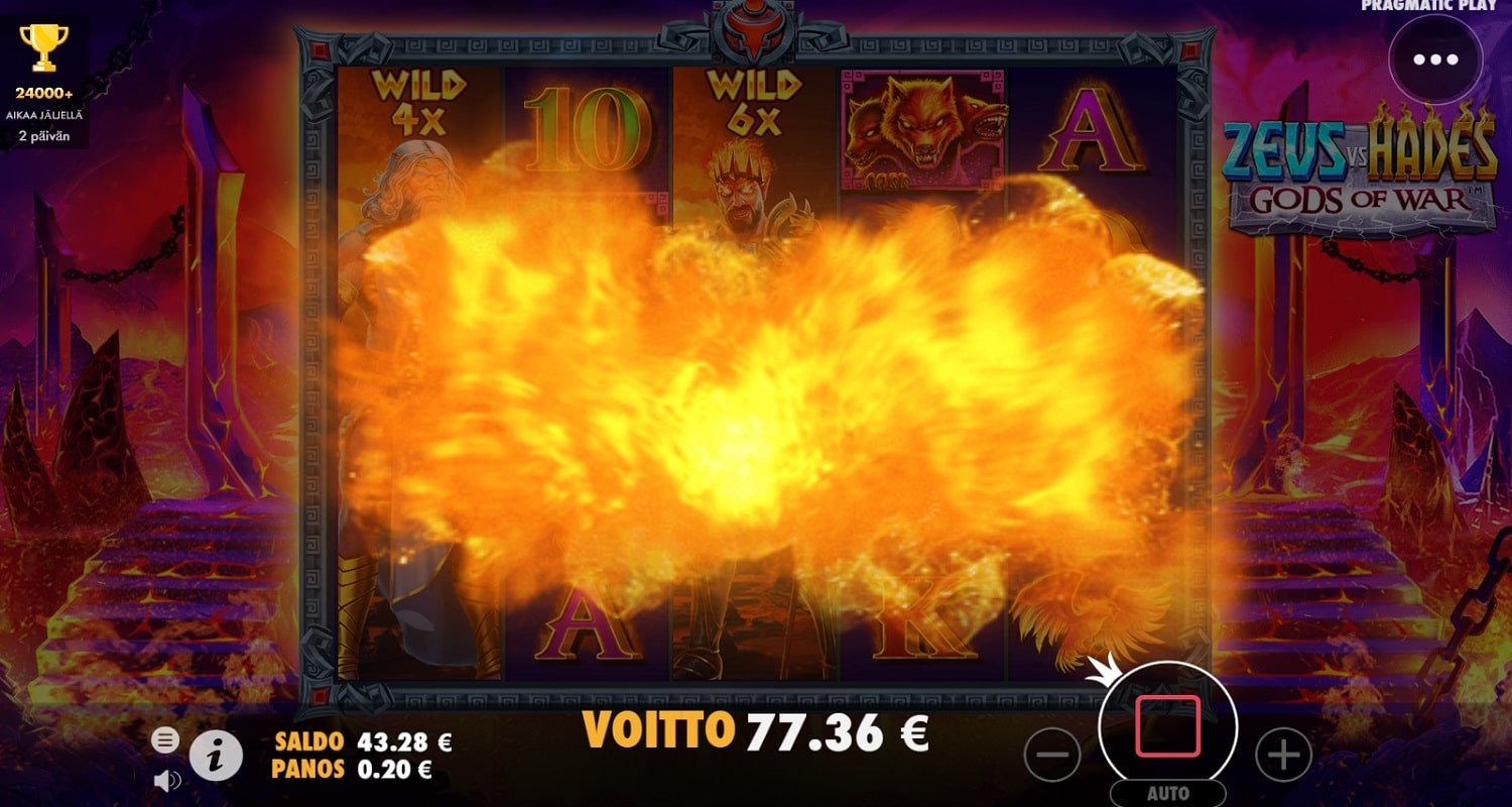 Zeus Vs Hades Gods of War Casino win picture by Tyntsy 77.36€ 386.8x 12.6.2023