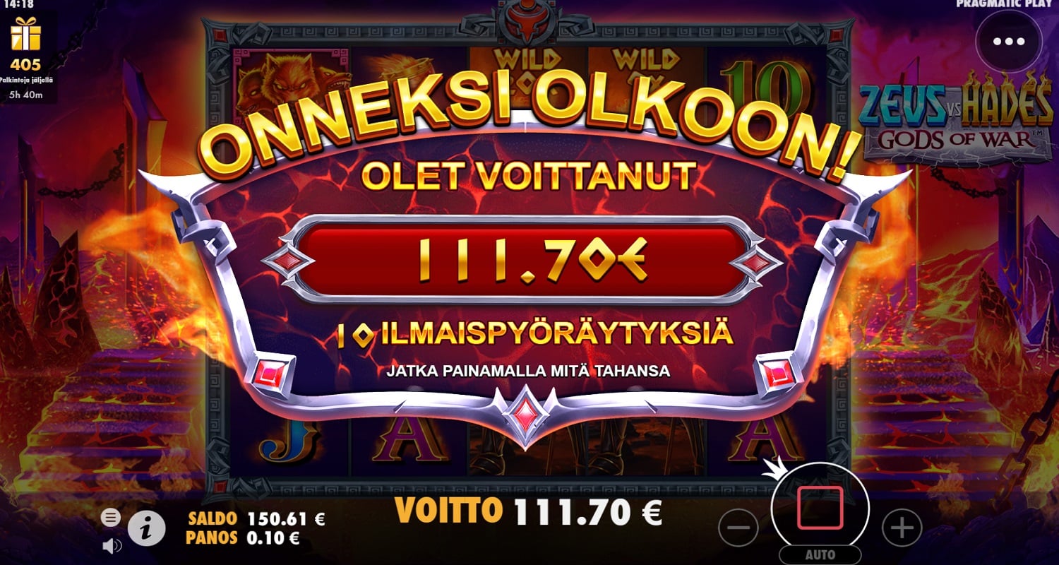Zeus vs Hades Gods of War Casino win picture by Tyntsy 111.7€ 1117x 1.6.2023