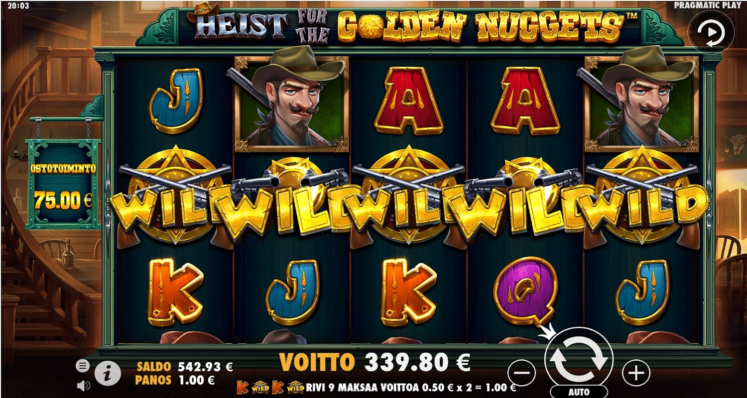Heist for the Golden Nuggets Casino win picture by Kari Grandi 339.8€ 339.8x 27.6.2023