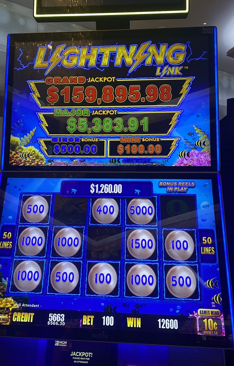 Lightning Link Casino win picture by jarttu84 1260$ 126x 4.7.2023 Live Casino