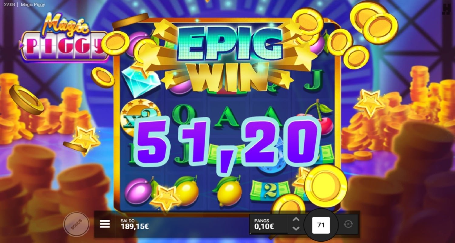 Magic Piggy Casino win picture by TIR 51.2€ 512x 22.6.2023
