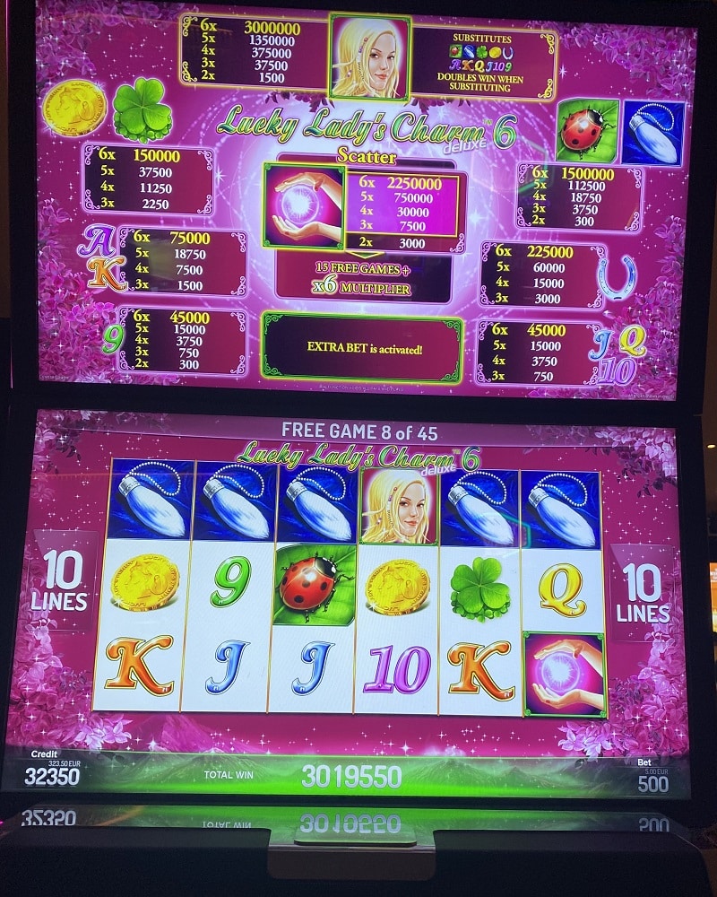 Lucky Ladys Charm Casino win picture by jarttu84 30773€ 6154.6x 30.7.2023 Live Casino