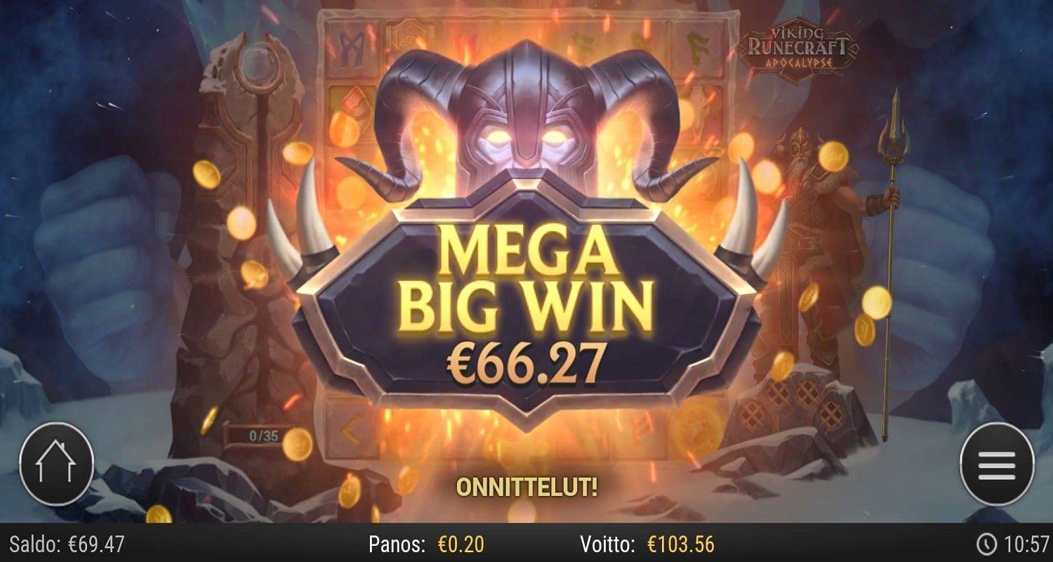 Viking Runecraft Apocalypse Casino win picture by zespa91 103.56€ 517.8x 15.7.2023