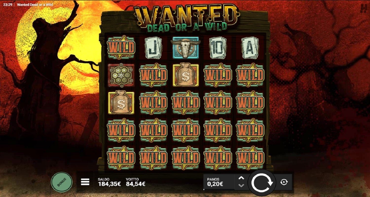 Wanted Dead Or a Wild Casino win picture by TIR 84.54€ 422.7x 16.7.2023