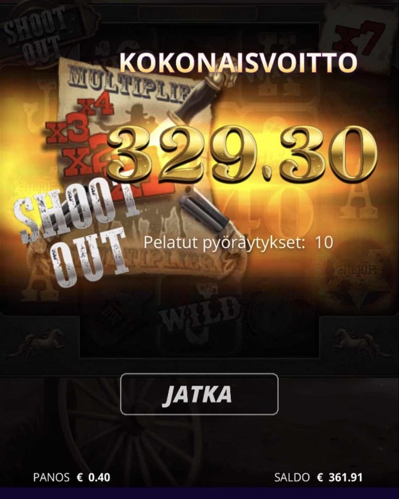 Deadwoord xNudge Casino win picture by tugniitto9 329.3€ 823.25x 4.9.2023