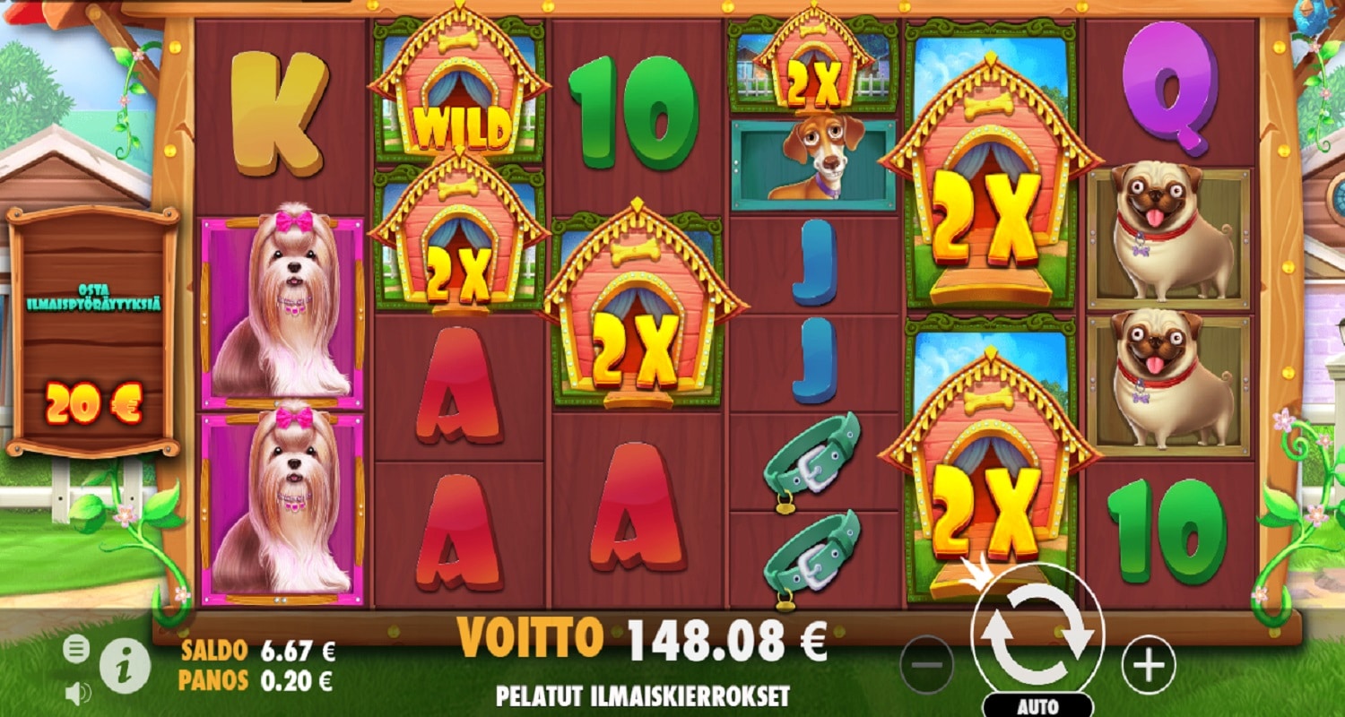 Dog House Megaways Casino win picture by B 148.08€ 740.4x 10.9.2023