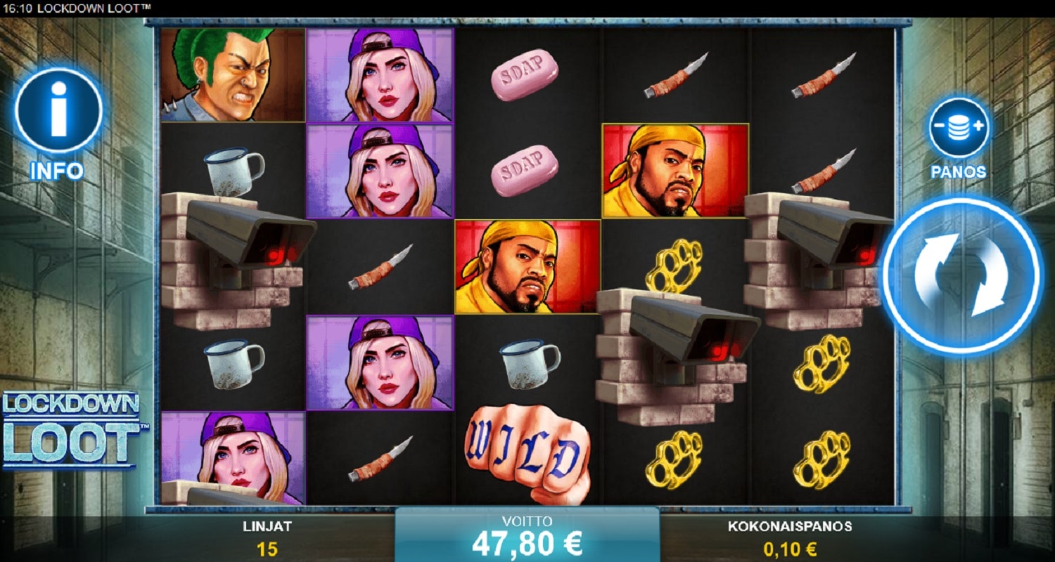 Lockdown Loot Casino win picture by Weedorf 47.80€ 478x 26.8.2023