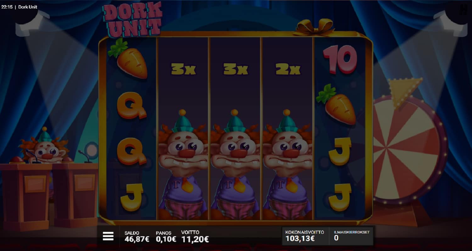 Dork Unit Casino win picture by TIR 103.13€ 1031.3x 13.10.2023