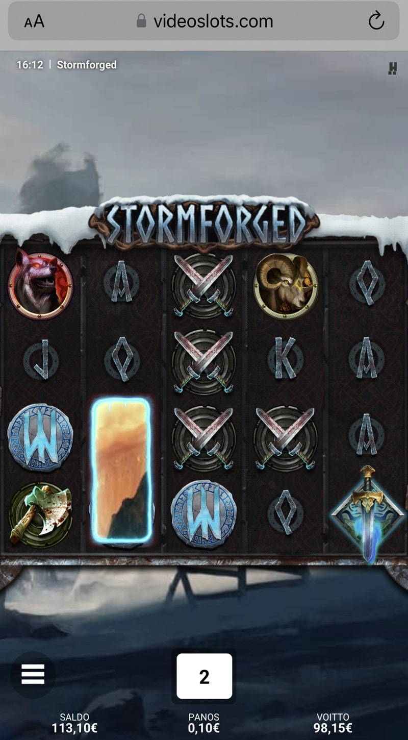 Stormforged Casino win picture by leif991 98.15€ 981.5x 20.10.2023 Videoslots